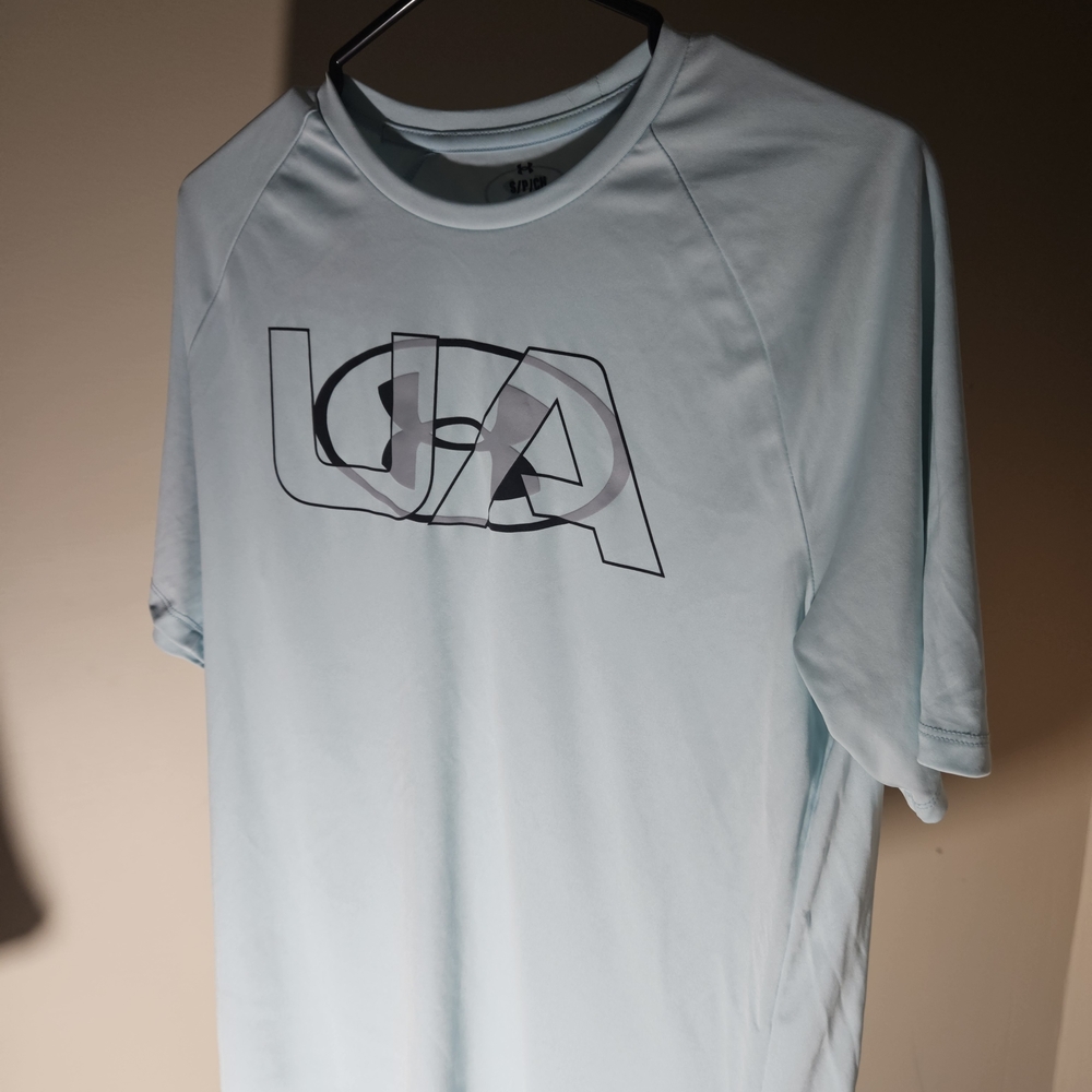 Under Armour Light Blue UA Graphic Tee